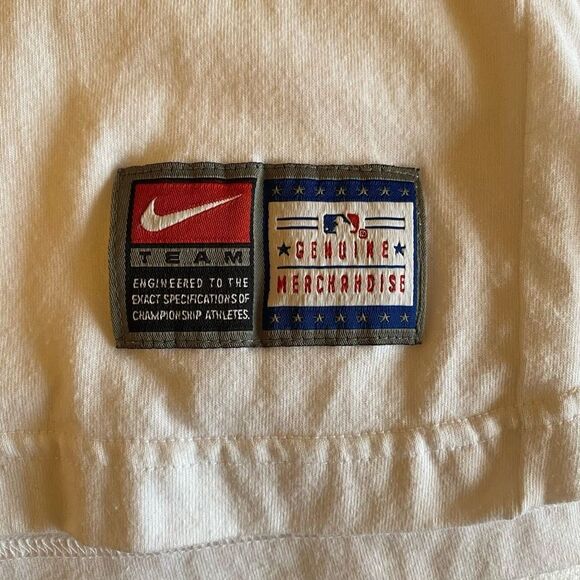 Nike Men’s Dri-Fit Center Swoosh MLB Chicago Cubs Baseball Style Tee Size Large - Picture 6 of 8
